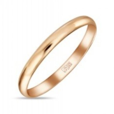 Обручальное кольцо R01-R-040-200-М12881 - Ювелирный бренд Московский ювелирный завод