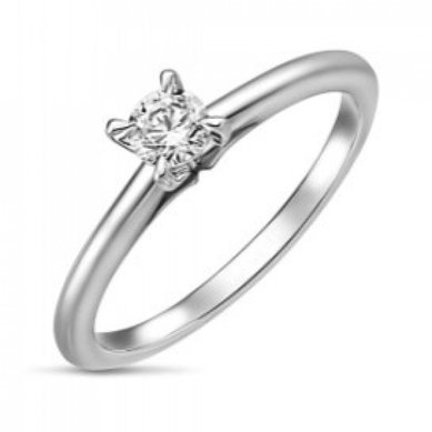 Помолвочное кольцо R01-SOL38-025-G2-М12916 - Ювелирный бренд Московский ювелирный завод