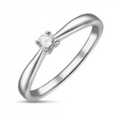 Помолвочное кольцо R01-SOL60-010-G2-М12924 - Ювелирный бренд Московский ювелирный завод